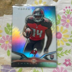 2014 Topps Platinum Charles Sims Rookie Tampa Bay Buccaneers